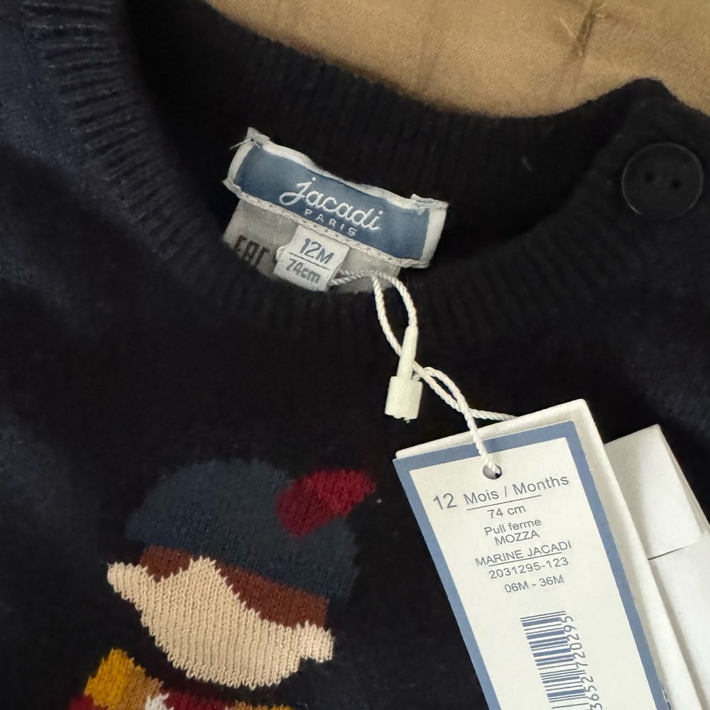 Jacadi sweater brand new